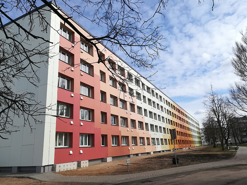 Energoefektīvākā atjaunotā daudzdzīvokļu ēka Latvijā 2020